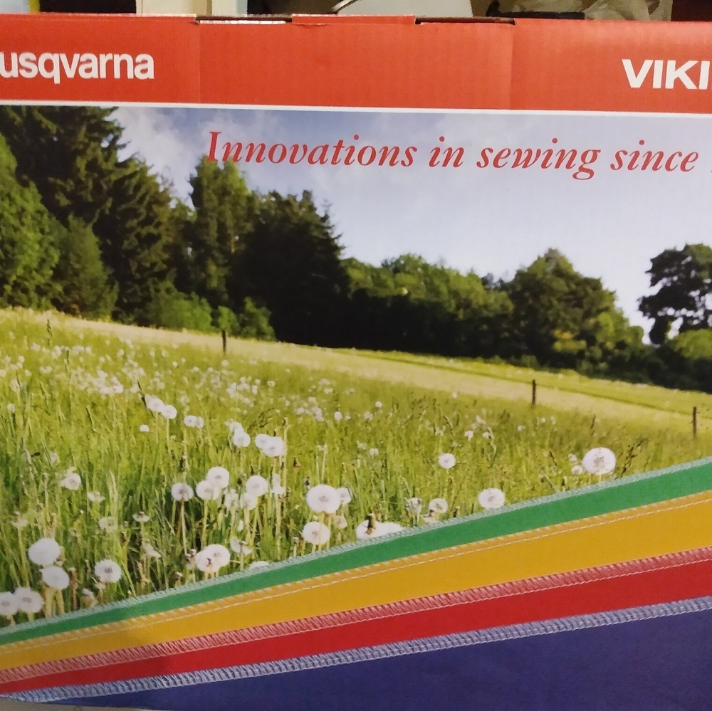 Sewing machine bran new still in box Husqvarna Vik